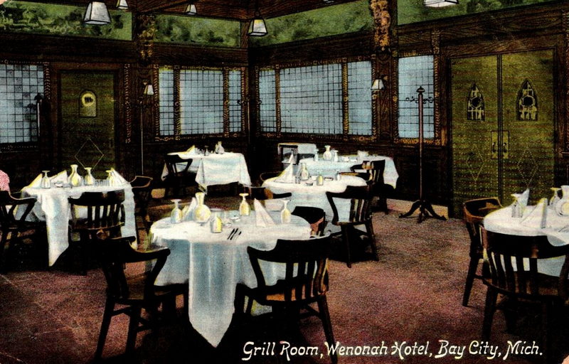 Wenonah Hotel - Vintage Postcard